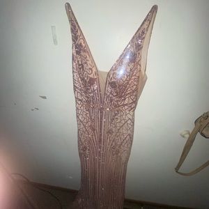 Long Crystal Dress